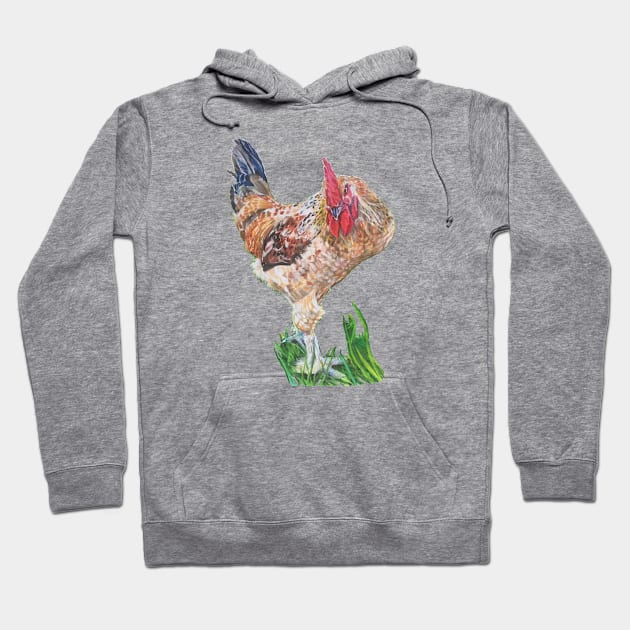 Donovan, Rooster of Yakima Hoodie by jenesaiscluck